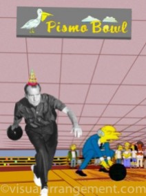 Bowling Birthday Card